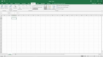 Excel - User Interface