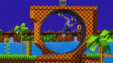 Damien Walters visits Green Hill Zone (Human Loop the Loop)