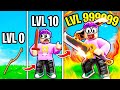 We Go MAX LEVEL In ROBLOX WEAPON FIGHTING SIMULATOR!? (ALL BRAWLHALLA QUESTS!)