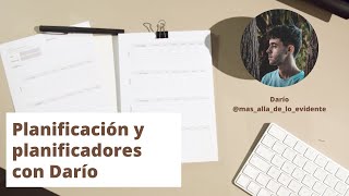 🔴Planificación y planificadores con Darío.