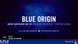 Blue Origin - New Shepard Mission NS-13 | Sub-Orbital Rocket Launch