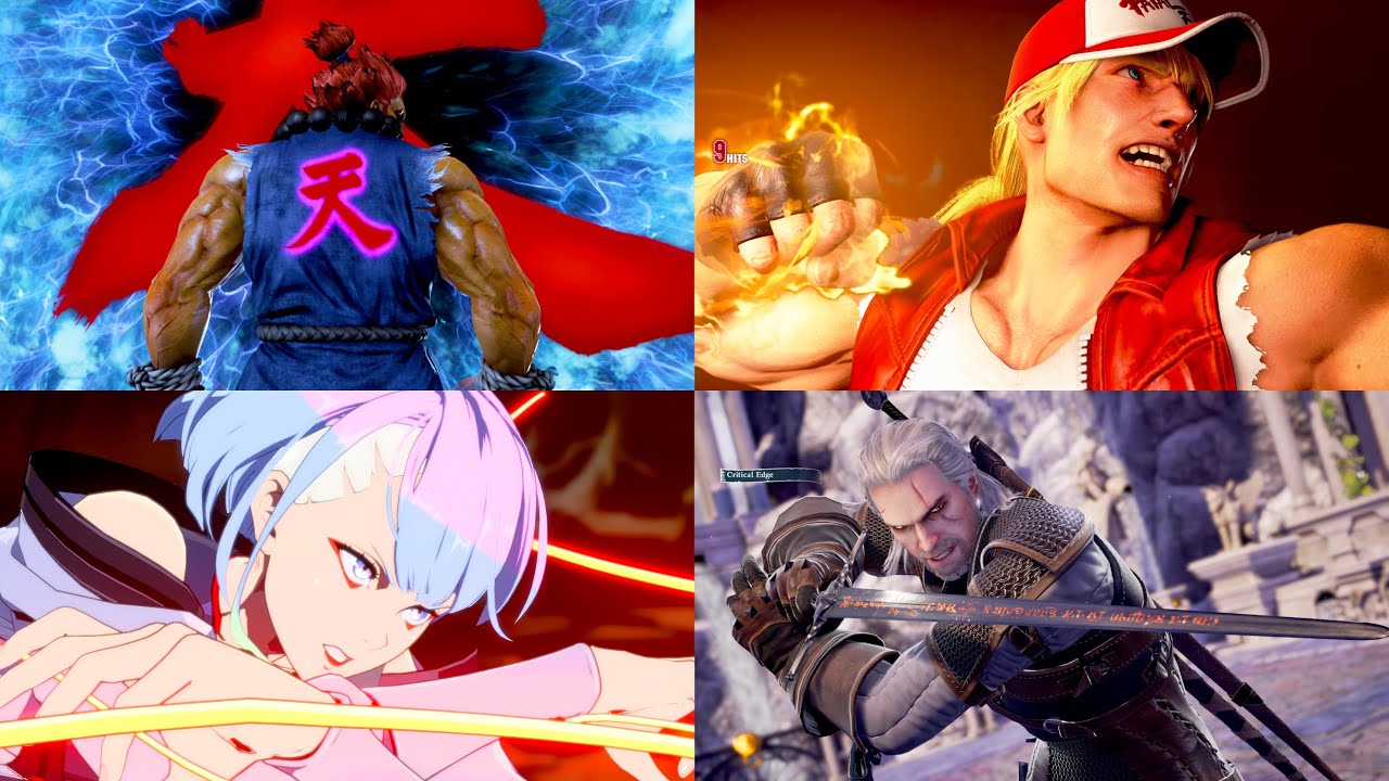 Guest Characters Super Moves in Fighting Games Compilation