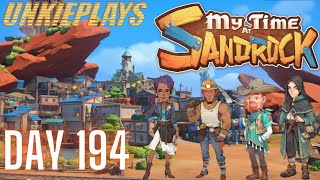 Presents for The New Baby! Plus Exploring The Dead Sea Ruins Let's Play My Time at Sandrock Day 194