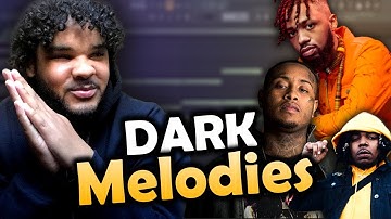 HOW TO MAKE MELODIES FOR WHEEZY & SOUTHSIDE | DARK MELODY TUTORIAL | FL Studio Tutorial