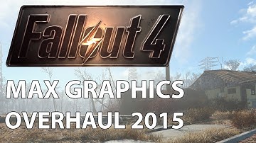 Fallout 4 – Maximum Graphics Mod 2015 vs. Vanilla Graphics Comparison