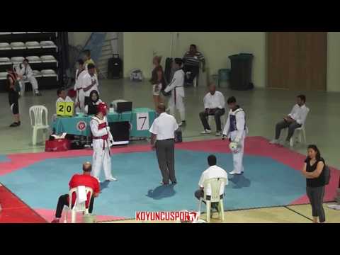 65kg Muhammed BGoker vs Eray Erdem Ugur (2017 Turkish Cadet TKD Championships)