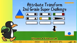 Attribute Transform - 2nd Grade ST Math Super Challenge