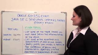 1Z0-856 - Java Standard Test Exam Master Essay Questions