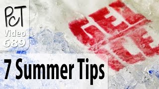 7 Summer Tips For Working With Your Polymer Clay