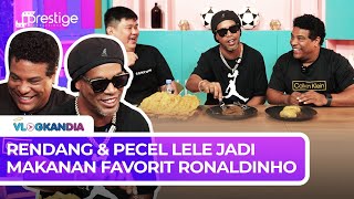RONALDINHO SUKA PECEL LELE DAN RENDANG? APALAGI MAKANAN KESUKAANNYA?