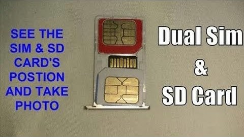 How to insert dual sim with micro SD card in hybrid slot