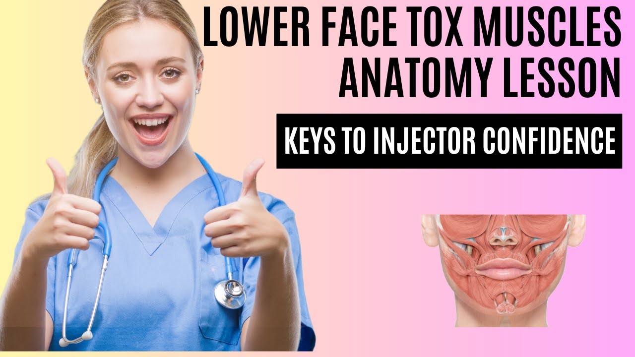 AVOID WONKY LIP ASYMMETRIES FROM BOTOX - LEARN THE LIP MUSCLES