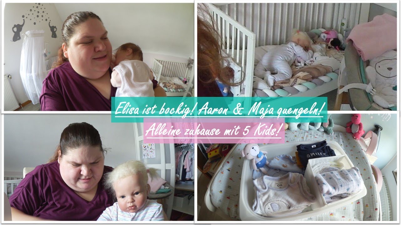 MORGENROUTINE Reborn BABY - PUPPENMAMA mit 3 BABYS