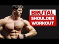 Massive Shoulders - Real Workout: Brutal!