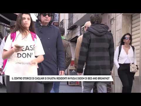 Video IL CENTRO STORICO DI CAGLIARI SI SVUOTA, RESIDENTI IN FUGA E BOOM DI BED AND BREAKFAST