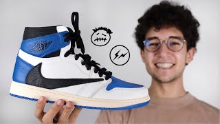 ¡NIKE me ENVIÓ los Air Jordan 1 High TRAVIS SCOTT x fragment design!