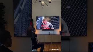Реакция Алекса Перейры на тычки в глаза 👁️👀