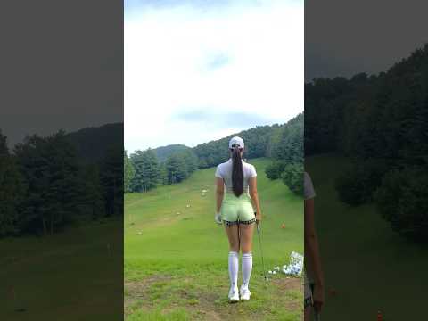 Practice maskes perfect! #funny #shorts #reels #golf #girl #asmr