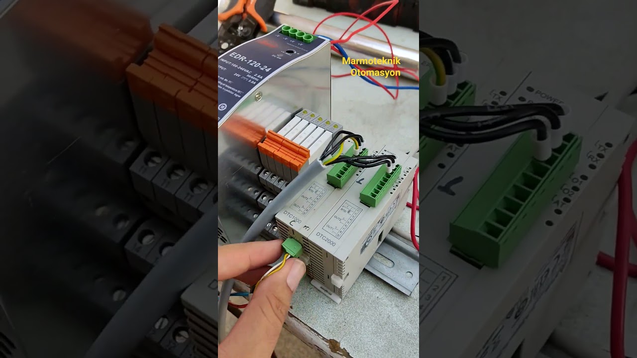 DTC1000 & DTC2000 ile Çift Elemanlı PT100 Sıcaklık Ölçümü | Delta HMI Entegrasyonu 