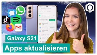 Samsung Galaxy S21 Apps aktualisieren 📱Apps Update