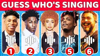 Guess Rapper - Who is Singing🎙🎵 | Most Popular Rap Songs | Hard Quiz 99.9% Will Fail| Rap Quiz 2023 screenshot 3