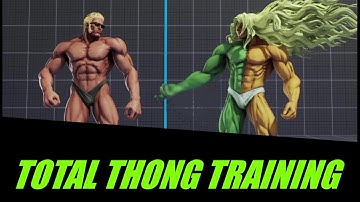 SFV Training - TOTAL THONG TRAINING (Urien V-Skill II). Yes, The Thong Makes Everything Work Better!