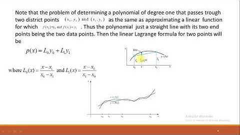 Numerical Analysis week 1video Lecture 2