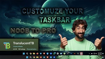Customize taskbar in 3 step. tuskbar customization windows 10 or 11
