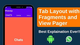 Tab layout in android studio