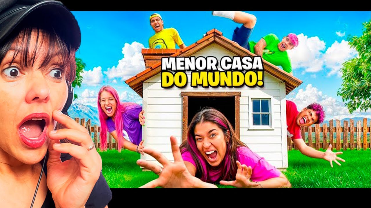 SOBREVIVEMOS NA MENOR CASA DO MUNDO POR 24 HORAS *Dos Rosa