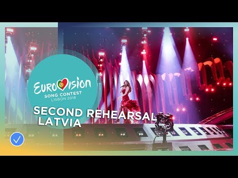 Laura Rizzotto - Funny Girl - Exclusive Rehearsal Clip - Latvia - Eurovision 2018