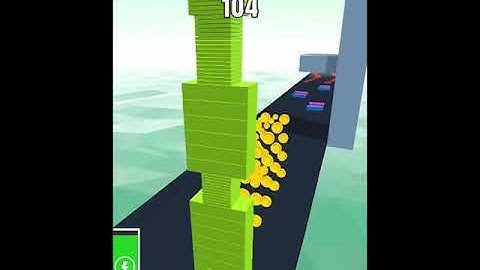 Stack Colors gameplay level 156 shorts