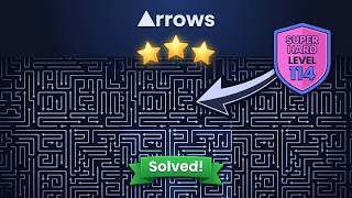 🎯 Arrows – Puzzle Escape Level 114 Walkthrough | Super Hard Solution! 🧠