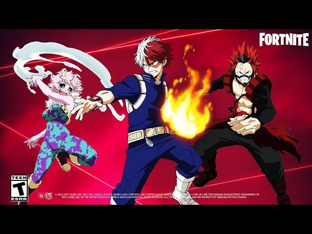 Fortnite Leaks 🕜 on X: MY HERO ACADEMIA SKINS ARE BACK IN THE