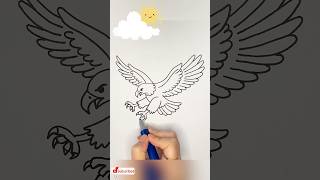 How To Draw An Eagle Easy And Fun Tutorial 