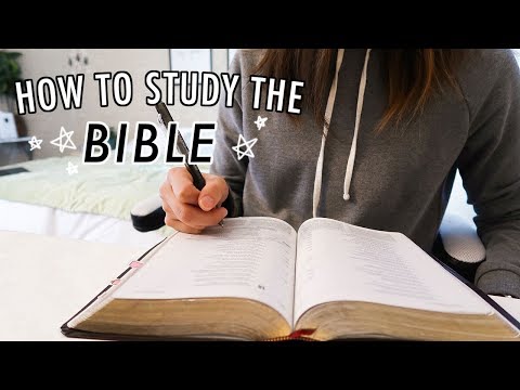 How to Enjoy Studying the Bible ????