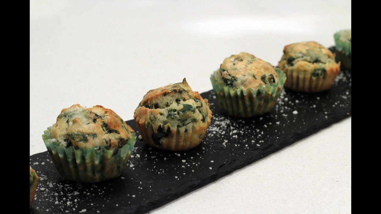 Spinach Parmesan Muffin