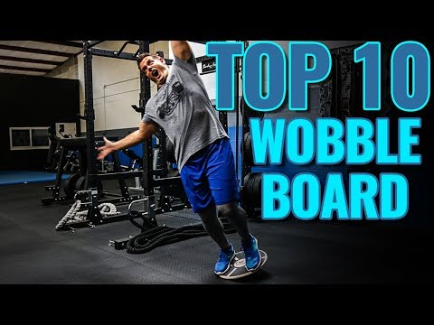 TOP 10 Wobble Board Exercises for Balance & Strength