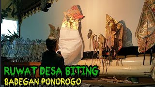 Hajatan Ruwatan Murwakala Wayang Kulit Dalang Ki Pardjo Di Desa Biting Badegan Ponorogo