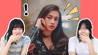 Reaksi orang Korea terhadap pesona girl crush-nya | Korean reaction to Sintya Marisca