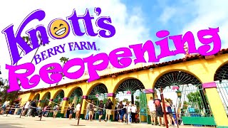 KNOTT'S BERRY FARM REOPENING RIDES 2021