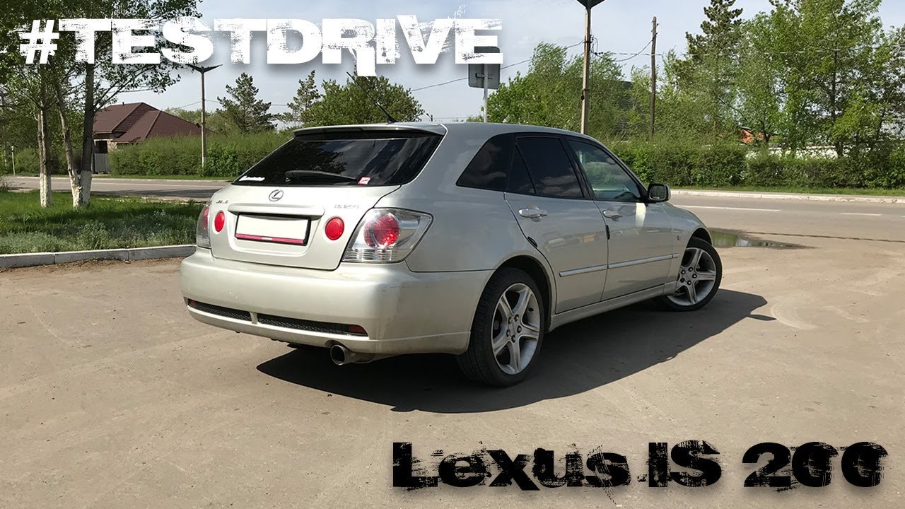 TESTDRIVE Lexus IS 200 XE10 [2002] YouTube