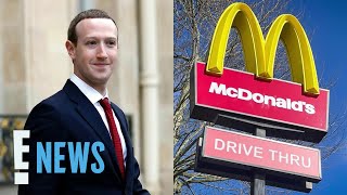 Mark Zuckerbergs McDonalds Order Will Leave You Shook | E News