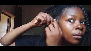 passion twist tutorial || new wrapping method.   braids hairstyle