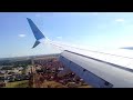 STRONG CROSSWIND! Thomson 737-800 landing Doncaster Sheffield Airport