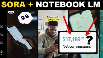 Sora + Notebook LM = Faceless Money Prompt!