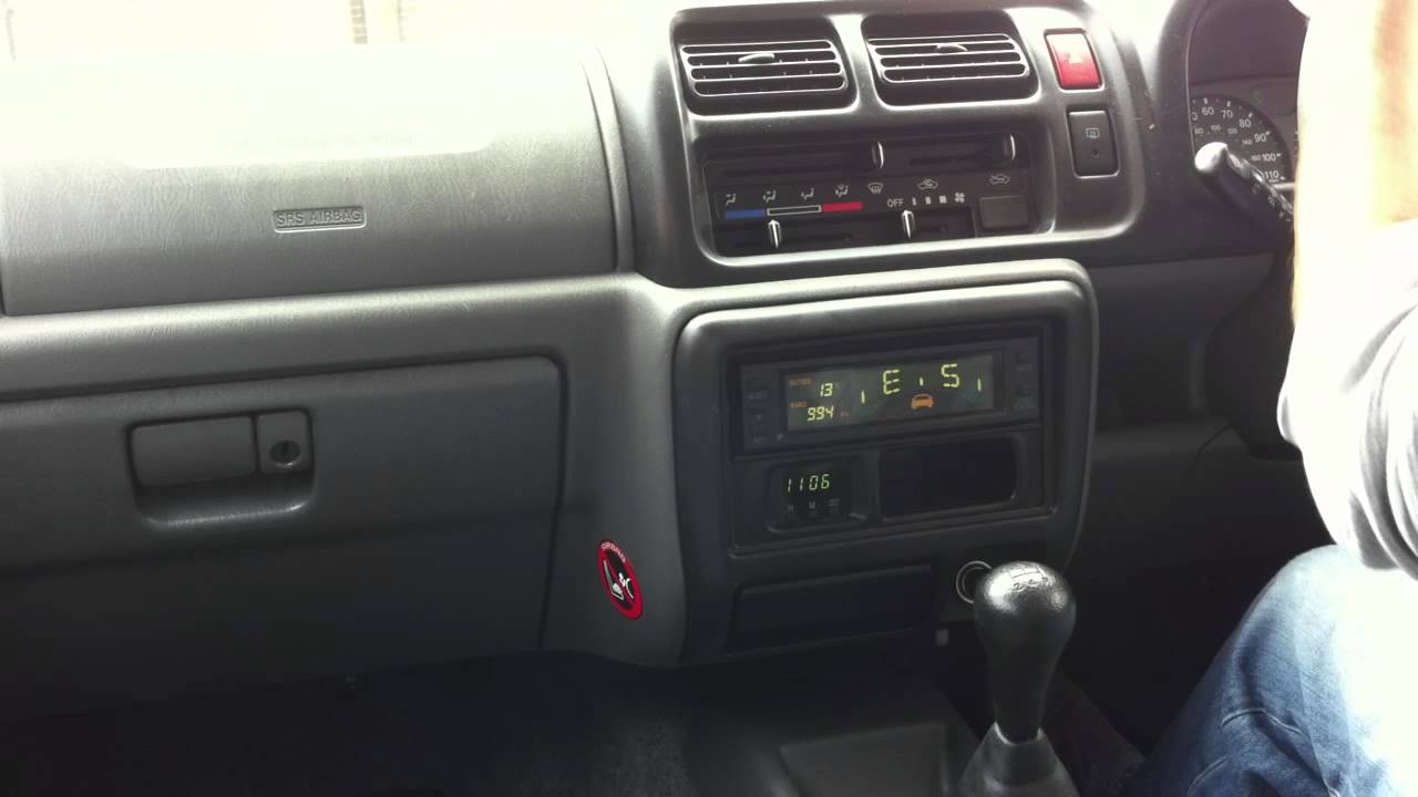 Subaru FMU (Compass, Baro/Altimeter, Temp) installed in a Suzuki Jimny ...