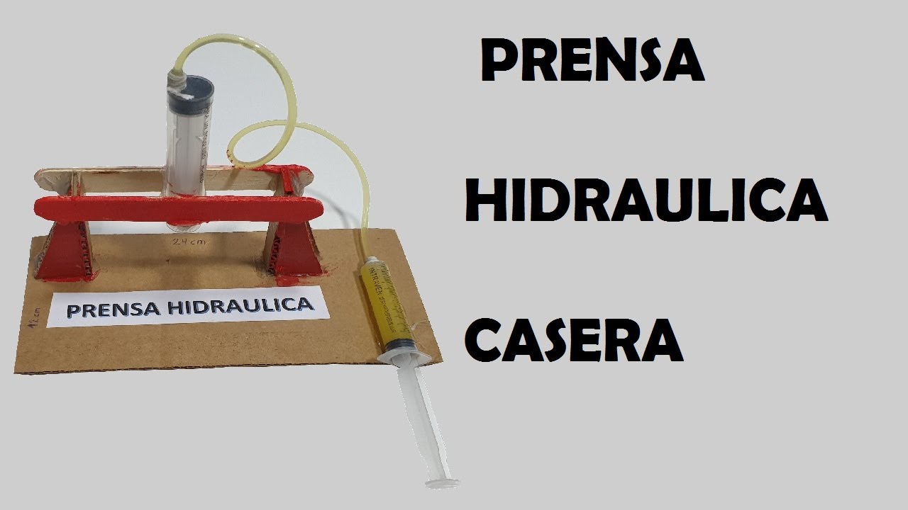 Construccion de Prensa Hidraulica de Carton 