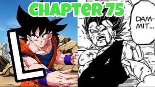 Vegeta Gets Another Huge L | Dragon Ball Super Chapter 75 Review