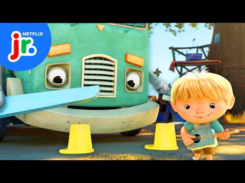 Trash Truck Finds the Perfect Instrument 🥁🎶 Trash Truck | Netflix Jr